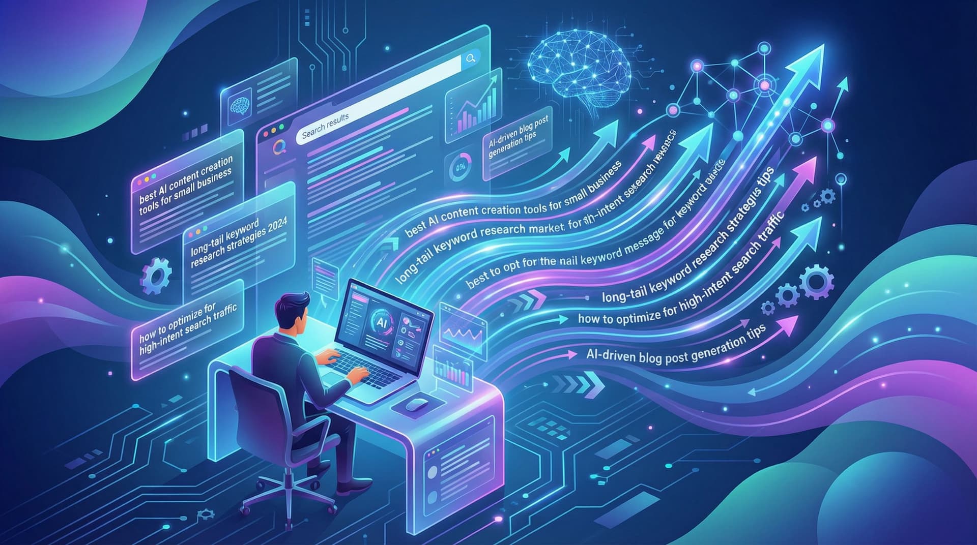 Long-Tail Keywords at Scale: Using AI Blogging Tools to Capture High-Intent Search Traffic