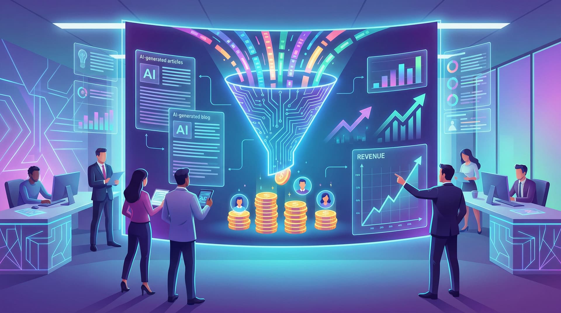 From Clicks to Customers: Turning AI-Generated Blog Traffic into Qualified Leads and Sales