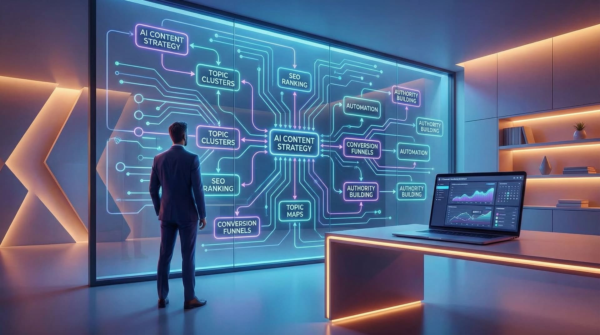 Authority on Autopilot: Using AI to Build Topic Clusters That Rank (and Actually Convert)