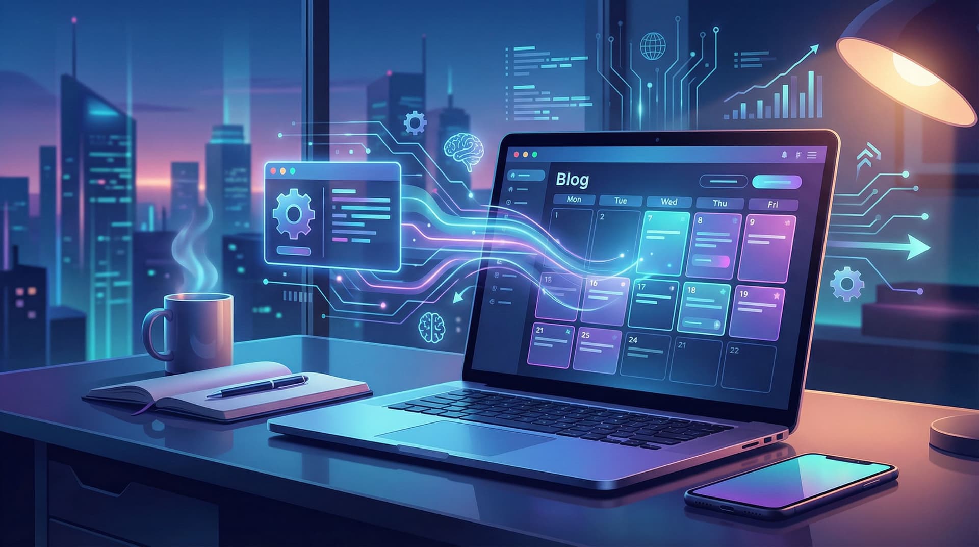 Launch a Blog in a Weekend: A Step-by-Step Guide to Going from Empty CMS to AI-Powered Publishing with Blogg