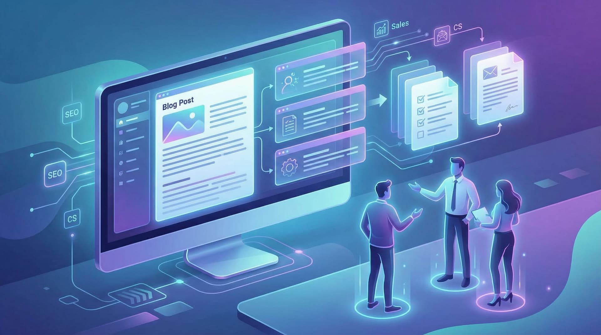 From Blog to Briefing Doc: Turning AI‑Generated Posts into Sales and Customer Success Enablement