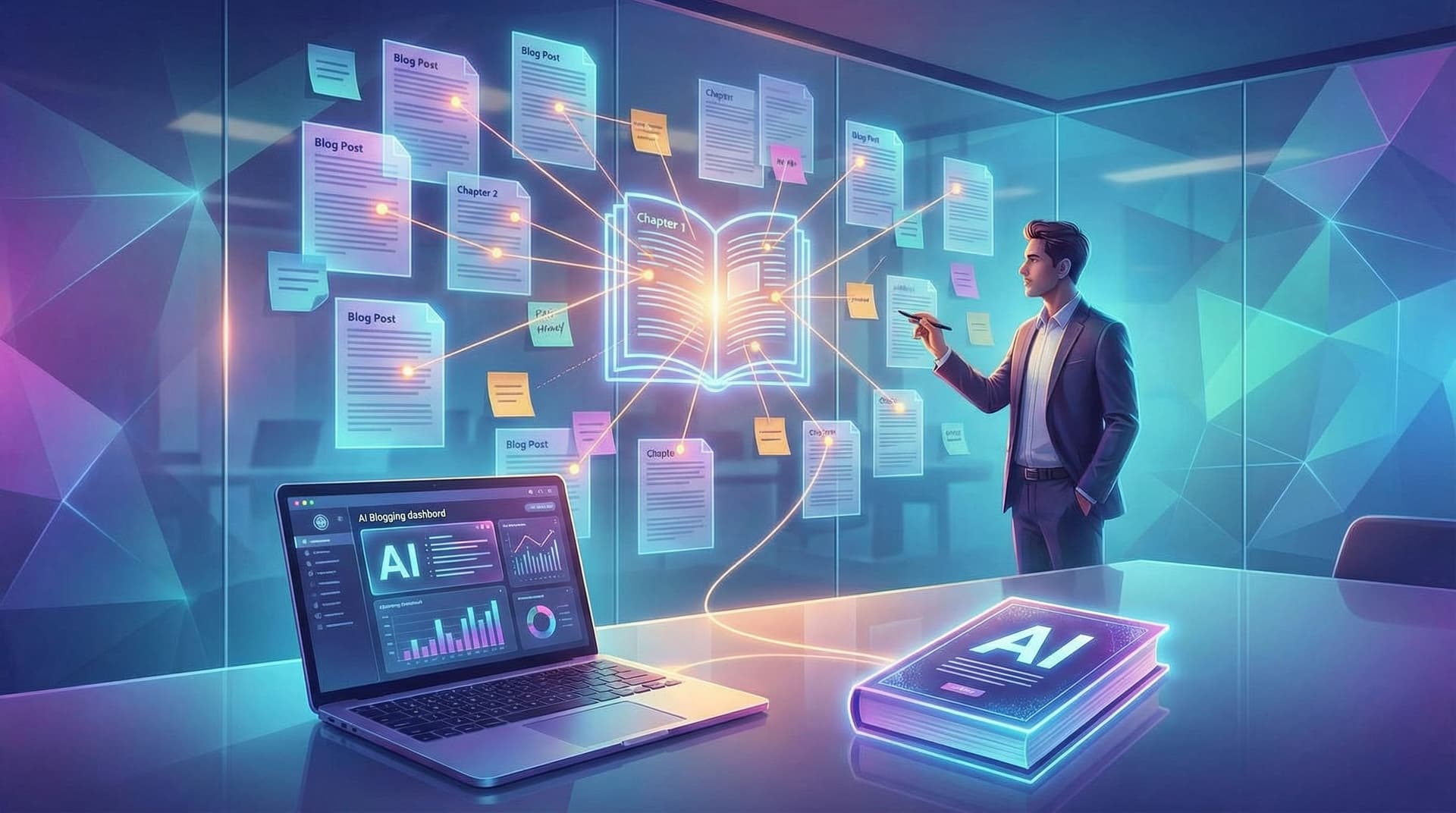 From Blogg to Book: Turning a Year of AI‑Generated Posts into a Flagship Lead-Generating Asset