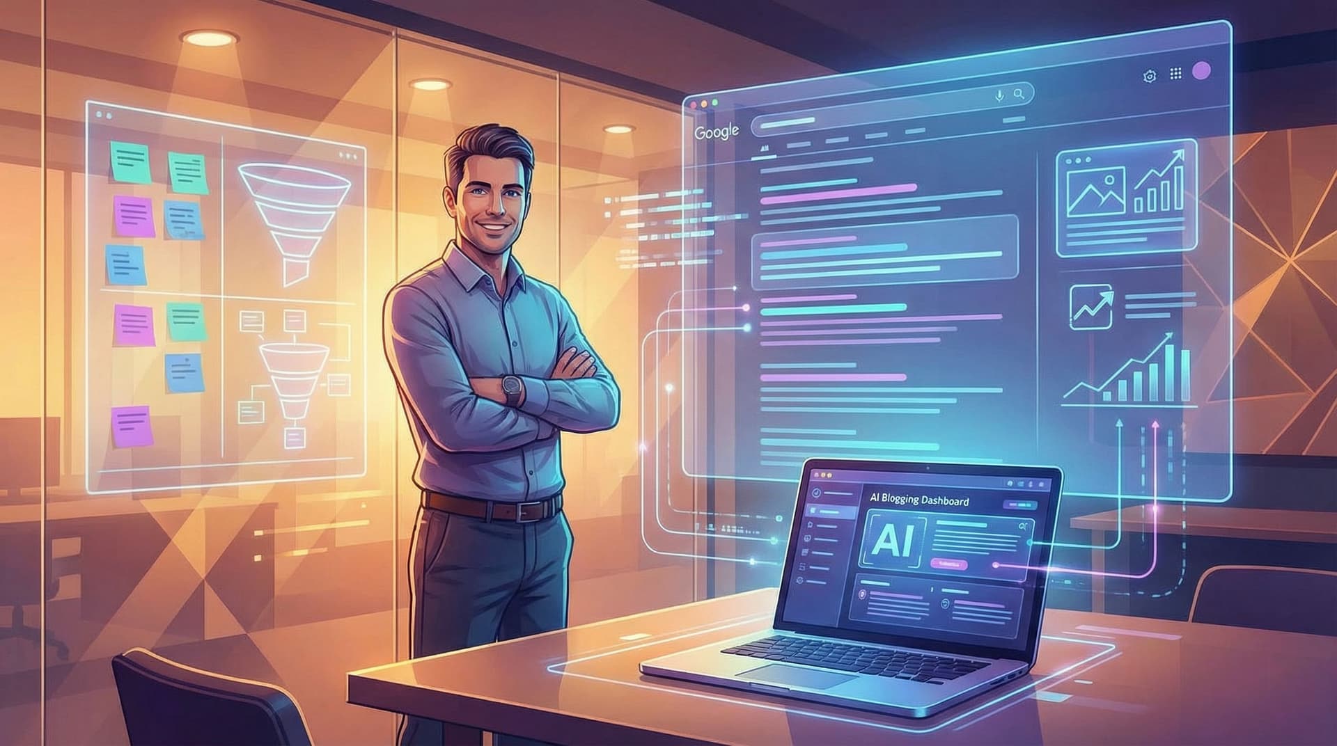 AI Blogging for Non-SEO Businesses: How Service Providers, Consultants, and Agencies Can Still Win Search