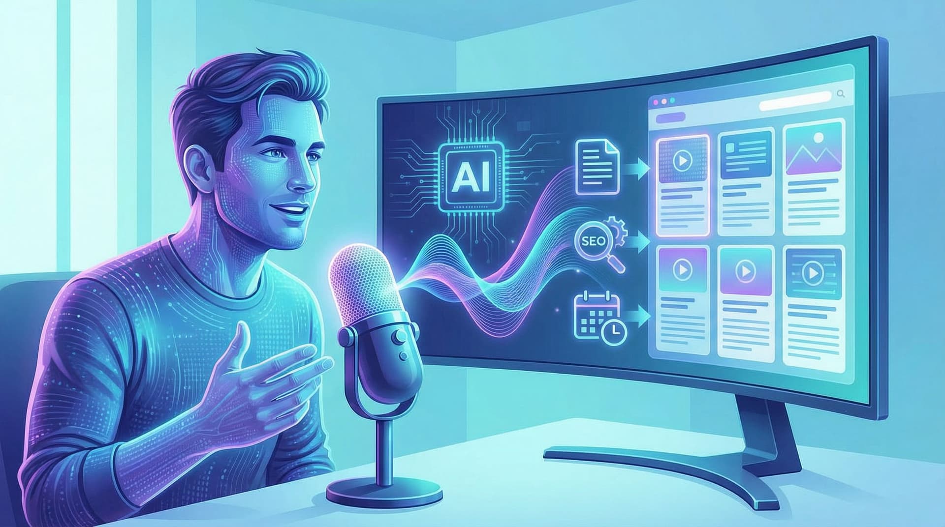 AI-Assisted Founder Interviews: A Simple Workflow to Turn Expertise Chats into a Month of Blogg Posts