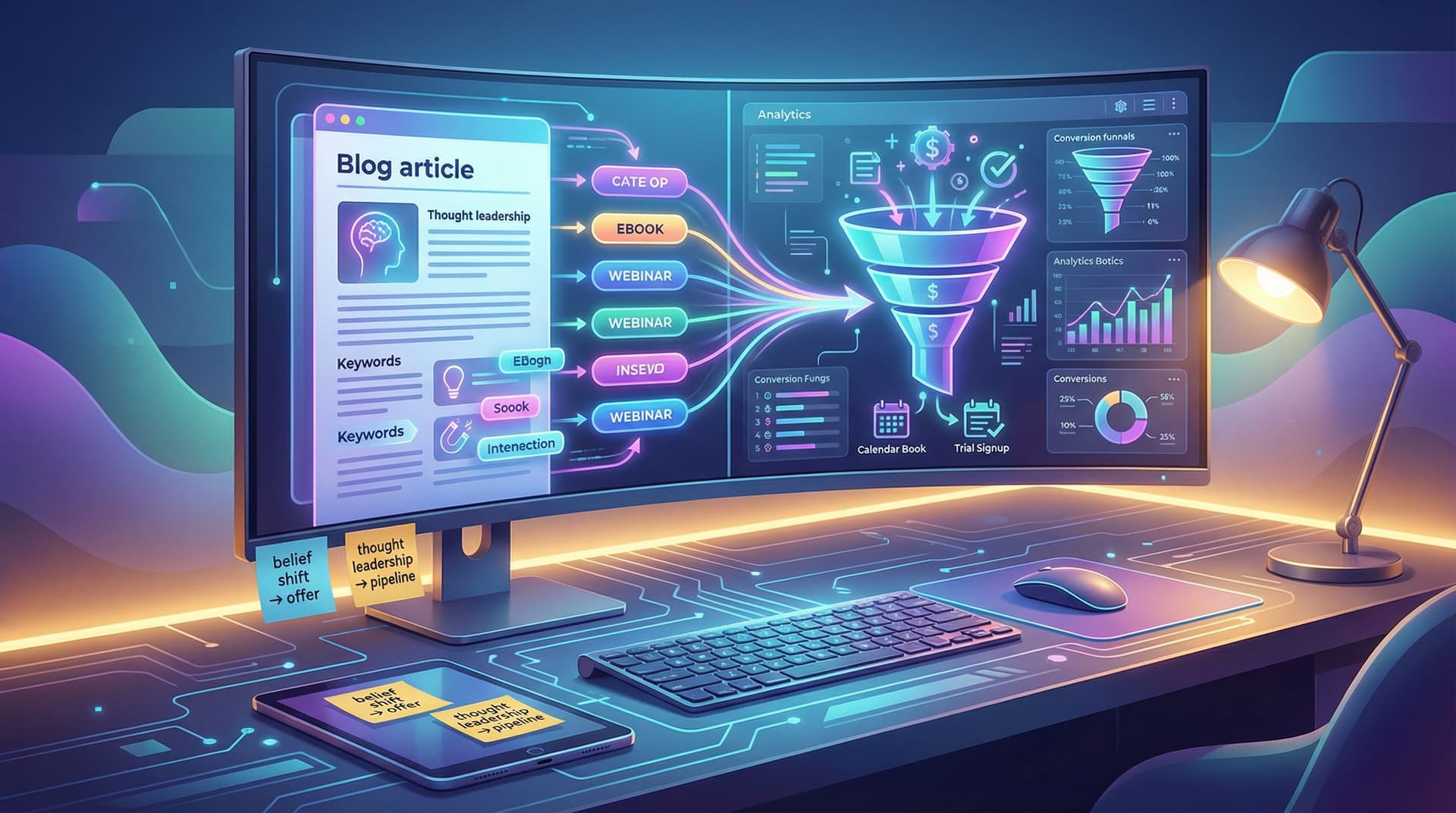 From Thought Leadership to Lead Capture: Pairing Opinionated AI Blog Posts with the Right CTAs and Offers