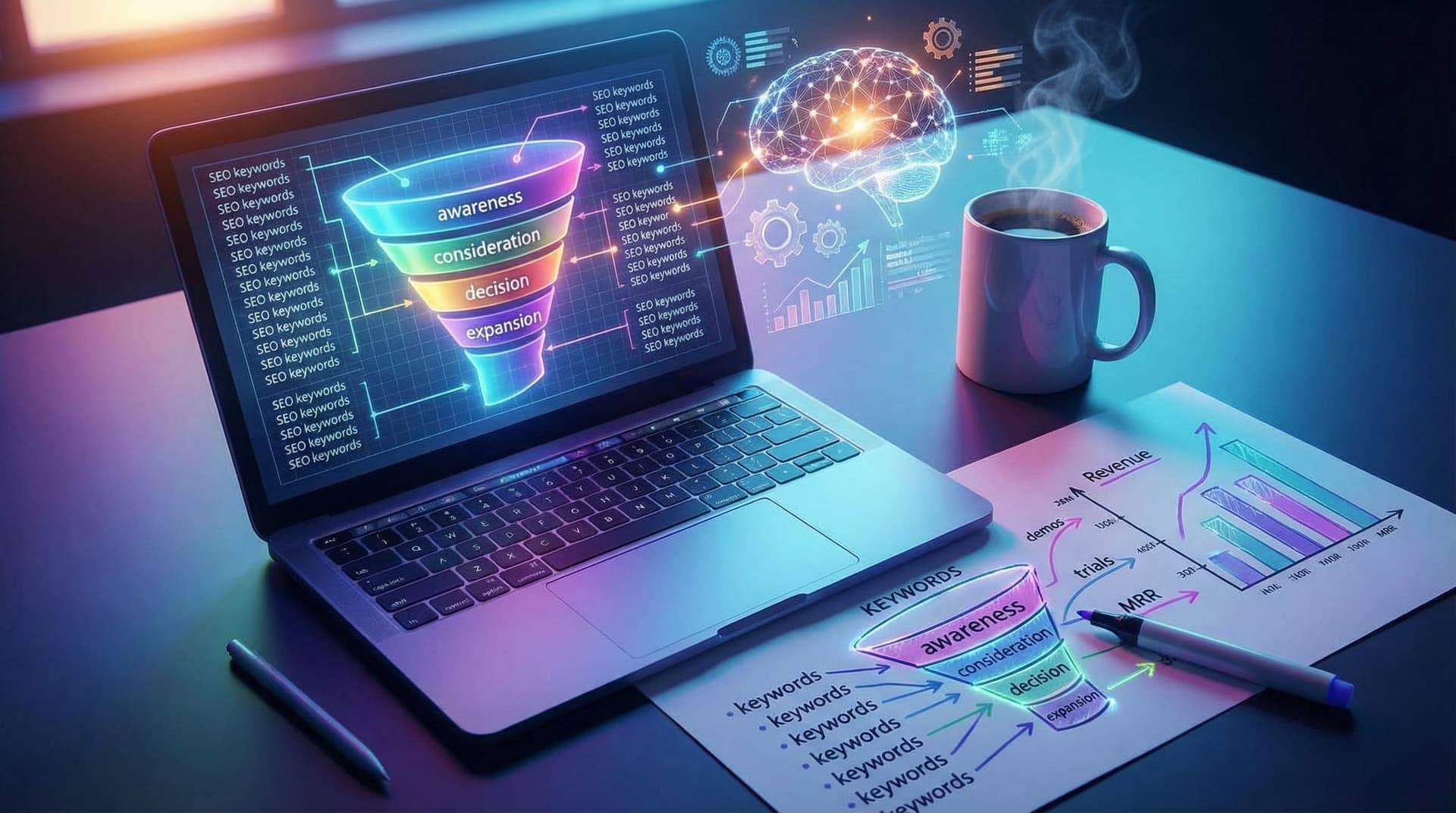 From Keyword List to Revenue Map: Using AI to Prioritize Blog Topics by Sales Impact, Not Just Search Volume