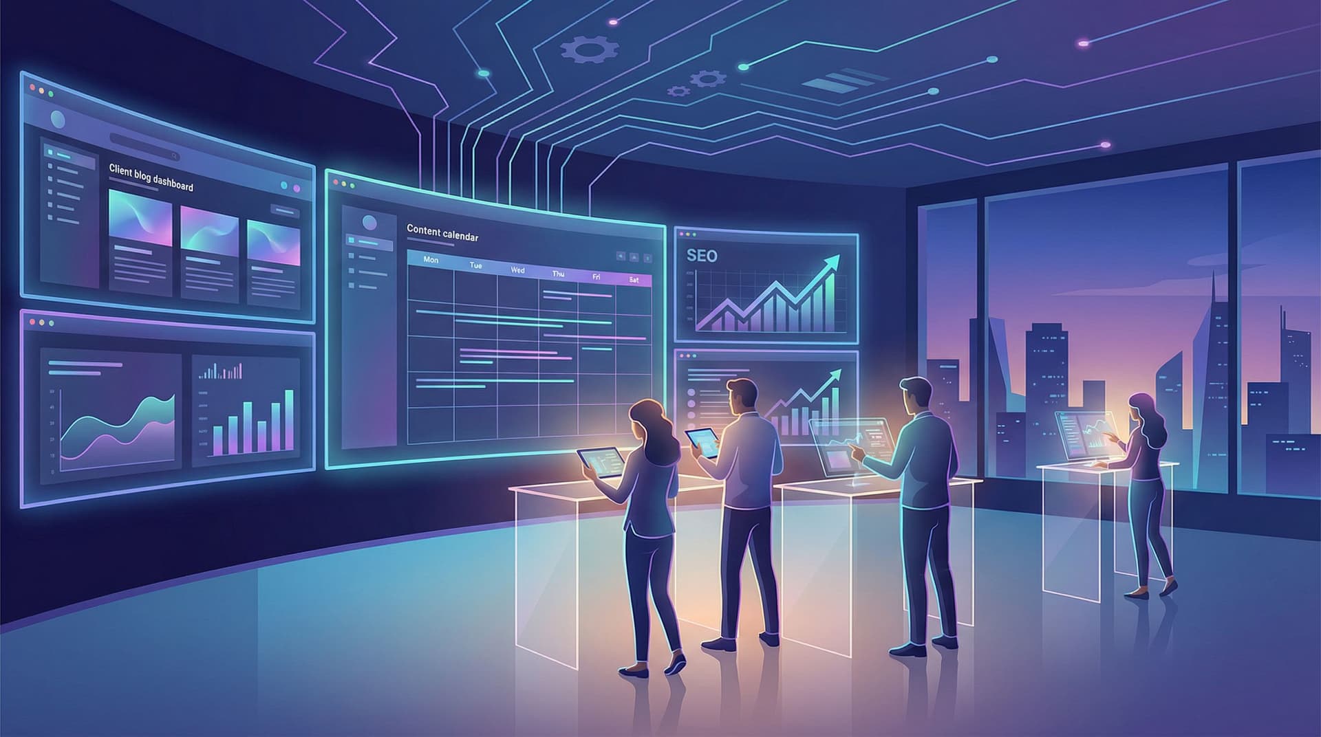 The Multi‑Blog Strategy: How Agencies Use AI to Run Dozens of High‑Performing Client Blogs Without Burning Out