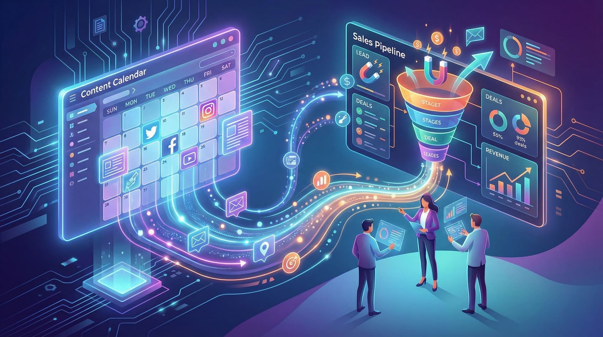 From Blogg Queue to Sales Queue: Connecting Your AI Content Calendar Directly to Pipeline Targets