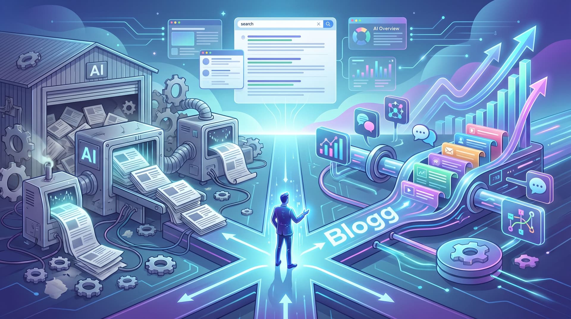 Blogg vs. Generic AI Writers: What an ‘Opinionated’ Blogging Platform Actually Does Differently