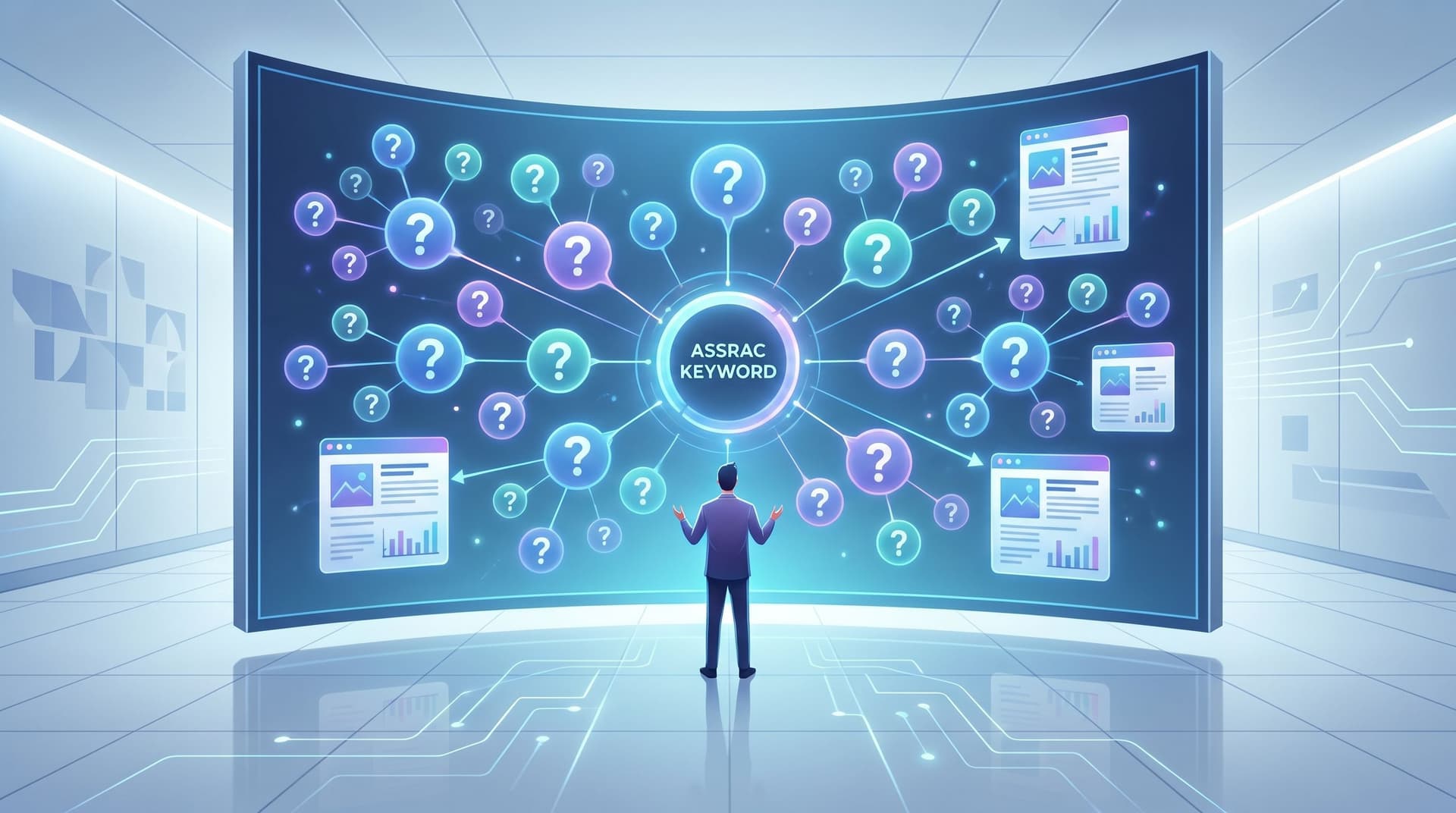 The ‘Question Cloud’ Technique: Using AI to Map Every Related Query Around One Keyword and Turn It into a Content Cluster