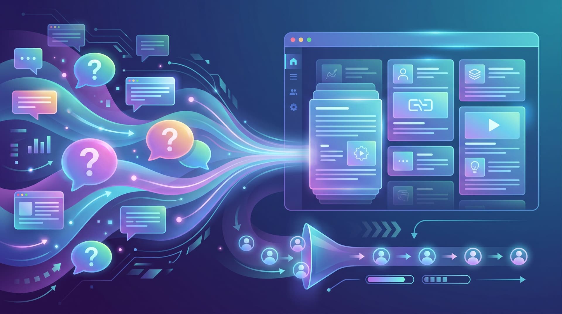The Silent Funnel Fix: Using AI Blog Posts to Preempt Support Tickets and Onboarding Friction
