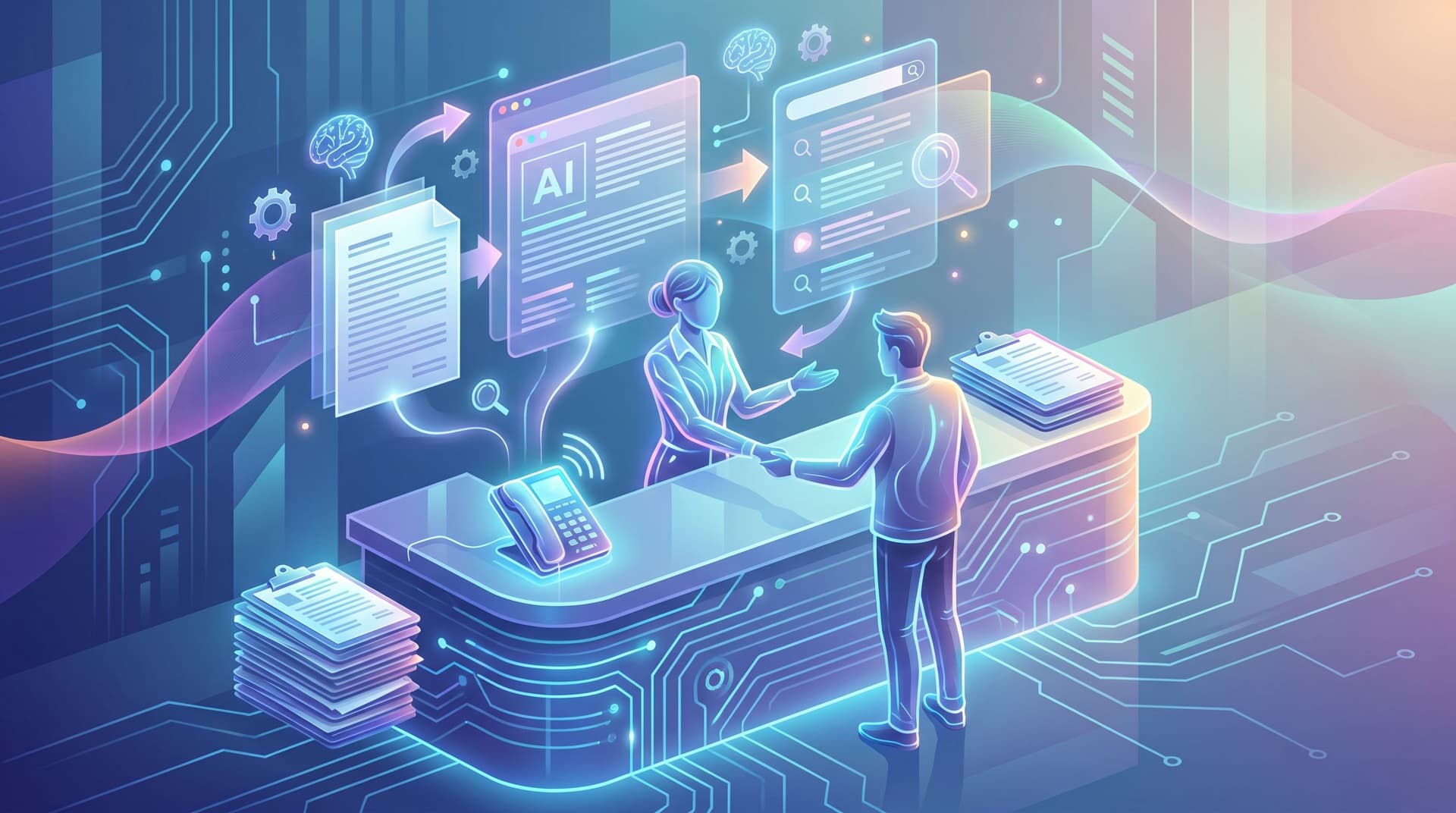 AI Blogging for Offline-Heavy Businesses: Turning Phone Calls, Walk-Ins, and Paper Forms into Searchable Content