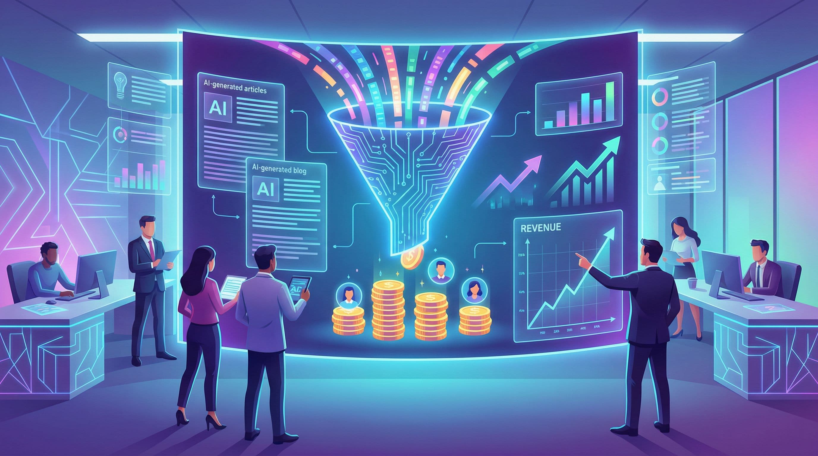 From Clicks to Customers: Turning AI-Generated Blog Traffic into Qualified Leads and Sales